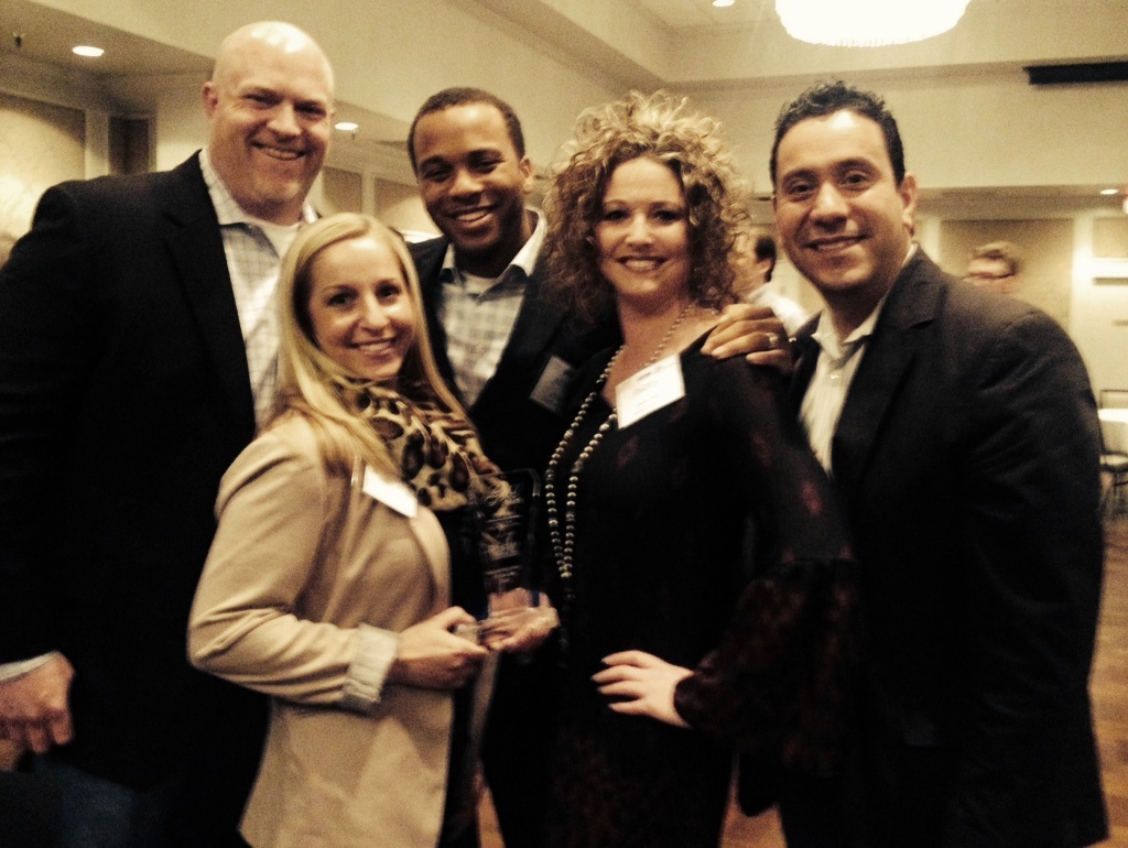 Members of the SCUSA talent acquisition team at the awards event.