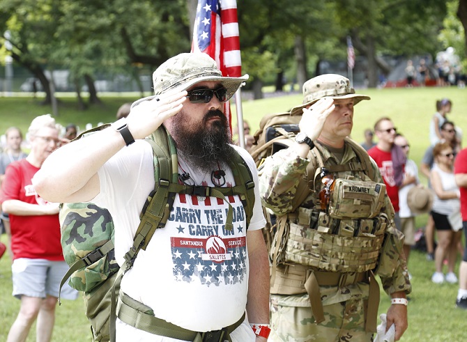 SC associate and veteran C. Jason Harmon salutes those who died for our country.