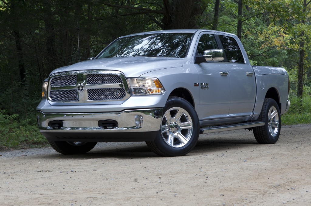 The Ram 1500 was one of three large pickups named.