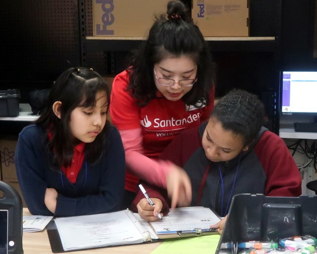 SC volunteer at JA Biztown