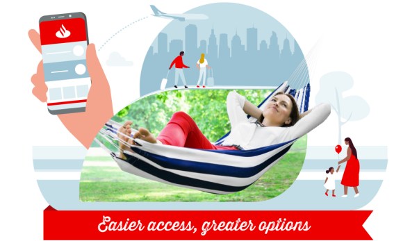 Woman in hammock with easy access to MyAccount